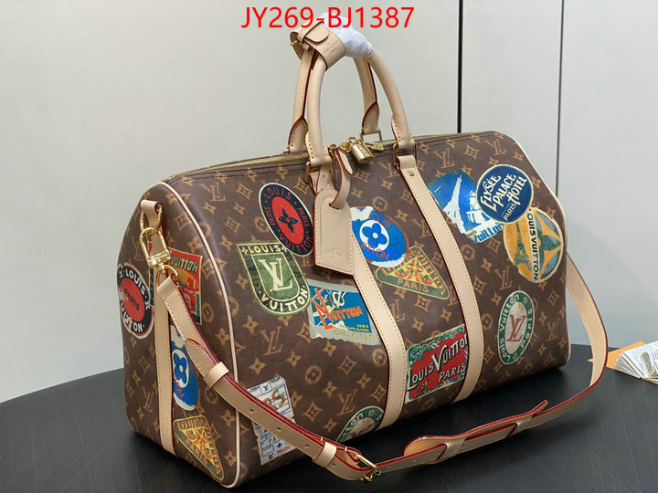 LV Bags(TOP)-Keepall BandouliRe 45-50- fashion replica ID: BJ1387 $: 269USD,