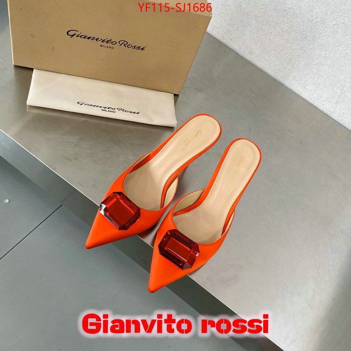 Women Shoes-Gianvito Rossi replica 2024 perfect luxury ID: SJ1686 $: 115USD