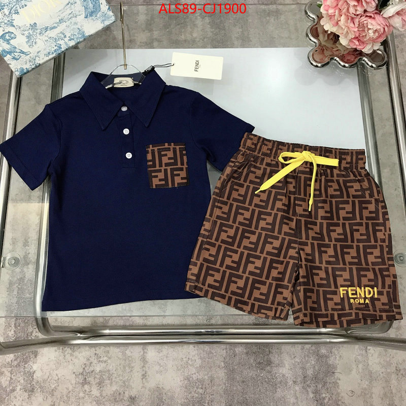 Kids clothing-Fendi top quality replica ID: CJ1900 $: 89USD