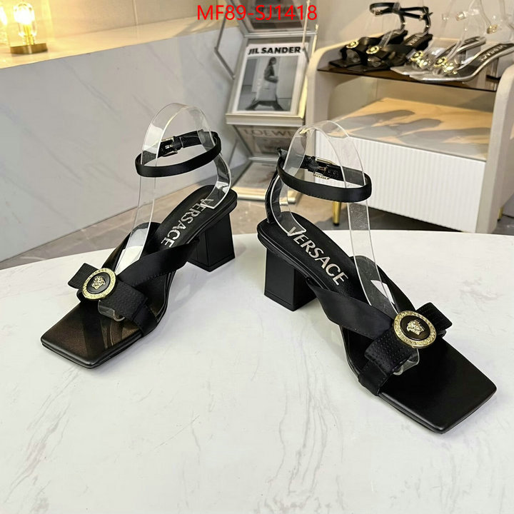 Women Shoes-Versace designer fashion replica ID: SJ1418 $: 89USD