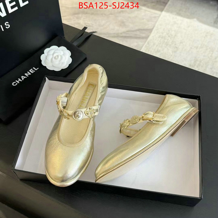 Women Shoes-Chanel high quality perfect ID: SJ2434 $: 125USD