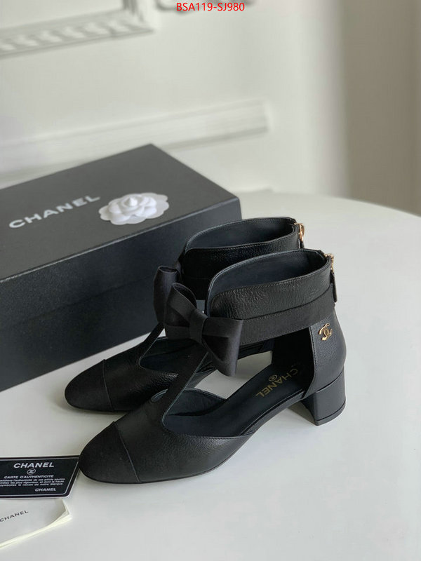 Women Shoes-Chanel best luxury replica ID: SJ980 $: 119USD