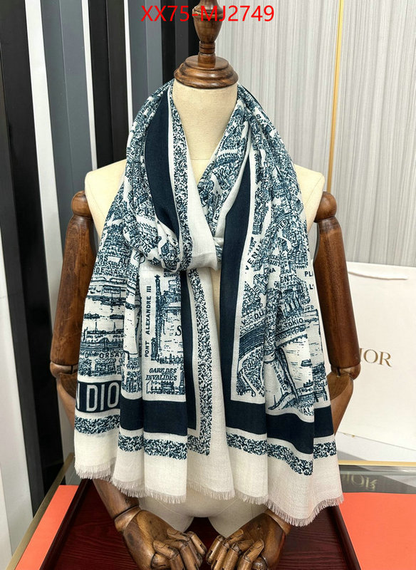 Scarf-Dior online shop ID: MJ2749 $: 75USD