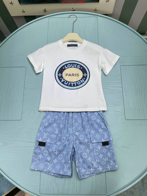 Kids clothing-LV 2024 replica wholesale cheap sales online ID: CJ1995 $: 79USD