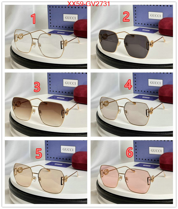 Glasses-Gucci shop cheap high quality 1:1 replica ID: GV2731 $: 59USD