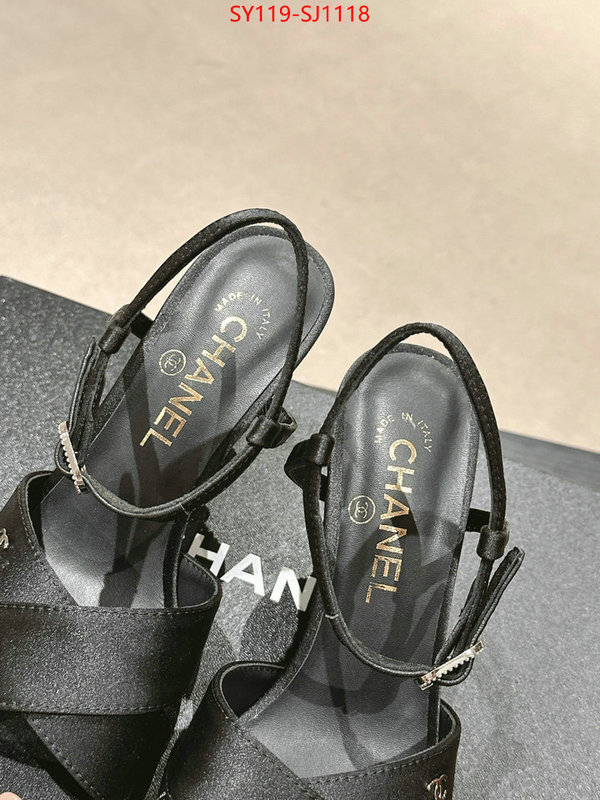 Women Shoes-Chanel wholesale imitation designer replicas ID: SJ1118 $: 119USD