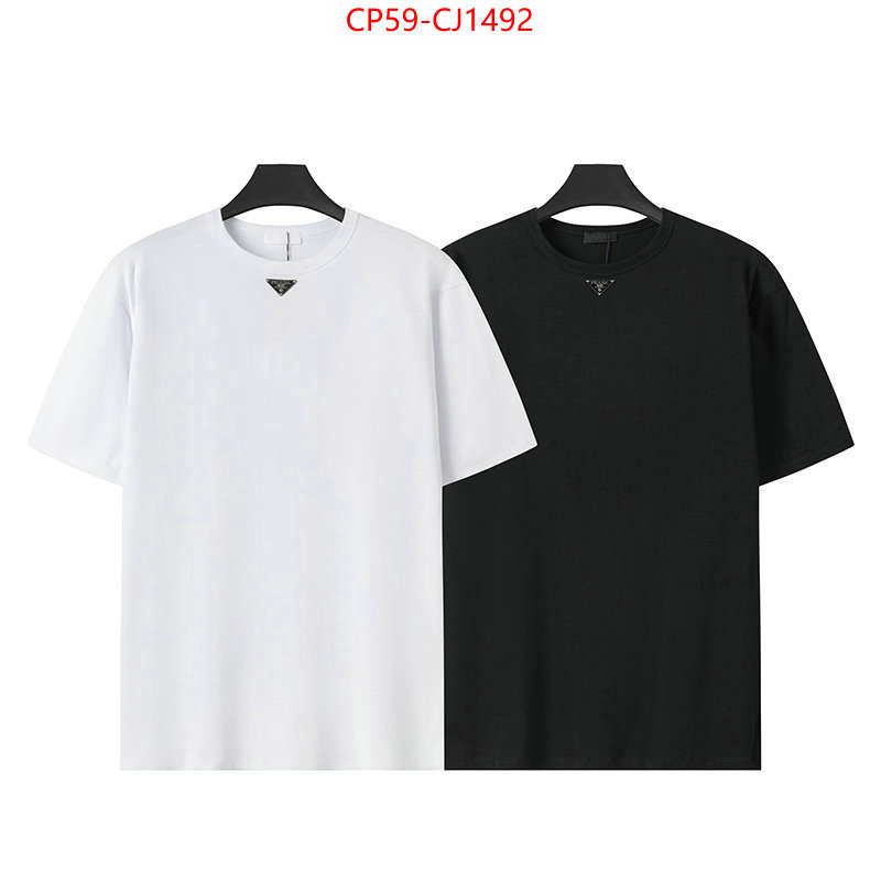 Clothing-Prada cheap replica designer ID: CJ1492 $: 59USD