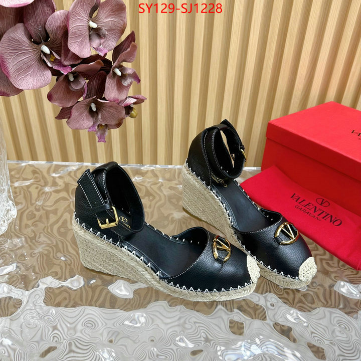 Women Shoes-Valentino brand designer replica ID: SJ1228 $: 129USD