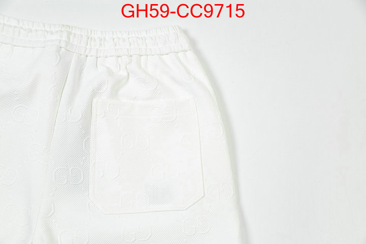 Clothing-Gucci aaaaa+ quality replica ID: CC9715 $: 59USD