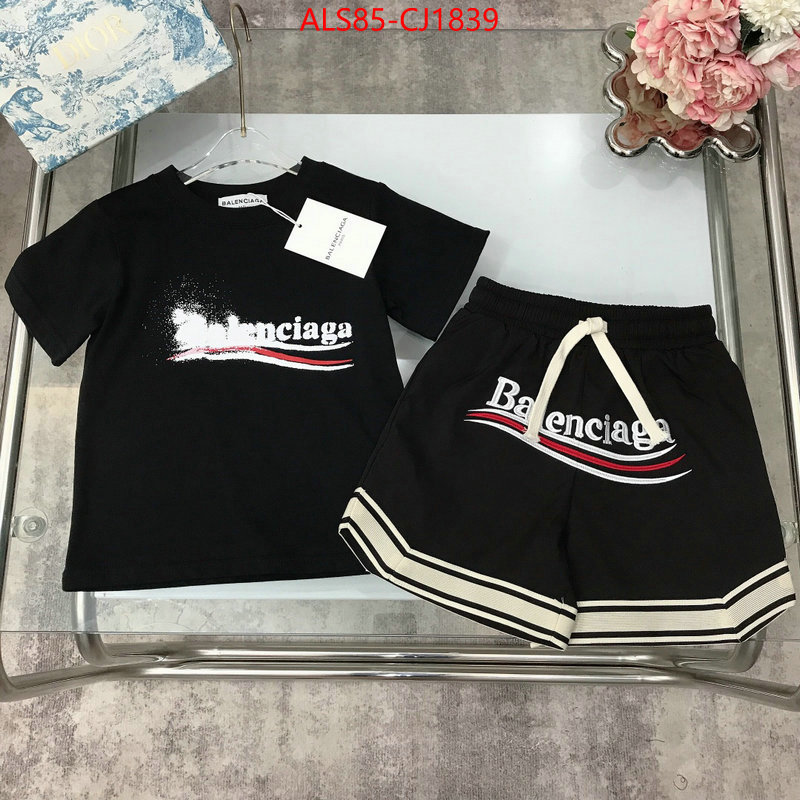 Kids clothing-Balenciaga fake cheap best online ID: CJ1839 $: 85USD