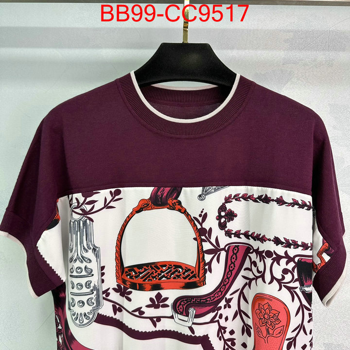 Clothing-Hermes highest quality replica ID: CC9517 $: 99USD