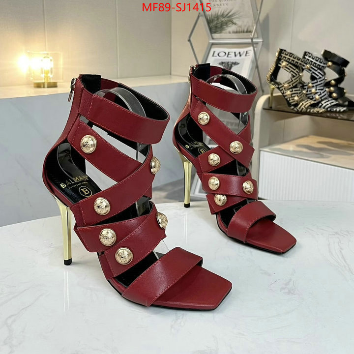 Women Shoes-Balmain replcia cheap from china ID: SJ1415 $: 89USD