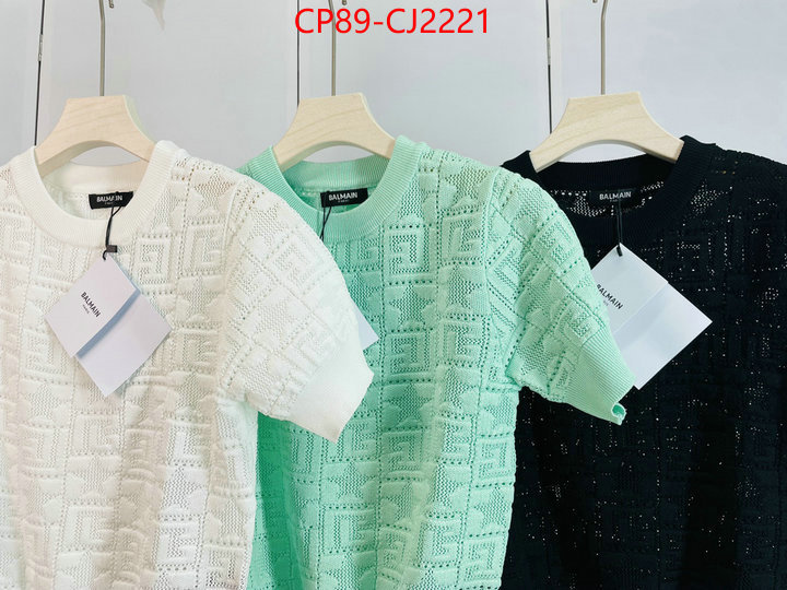 Clothing-Balmain best replica quality ID: CJ2221 $: 89USD