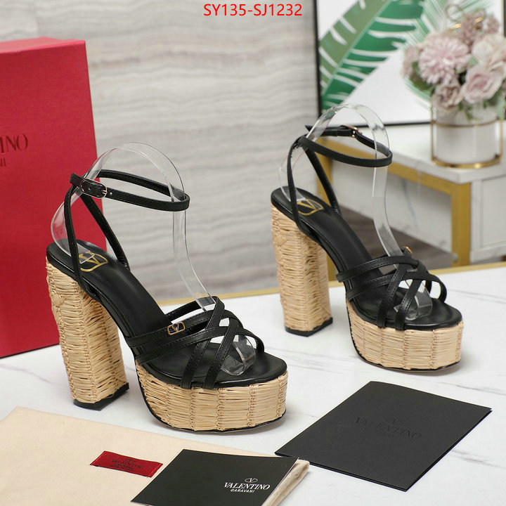 Women Shoes-Valentino designer wholesale replica ID: SJ1232 $: 135USD