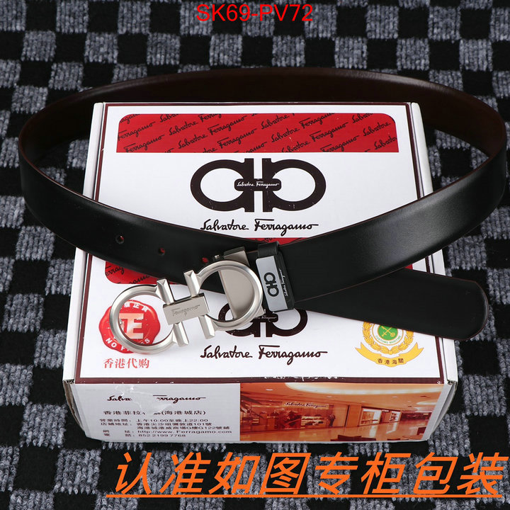 Belts-Ferragamo luxury cheap replica ID: PV72 $: 69USD