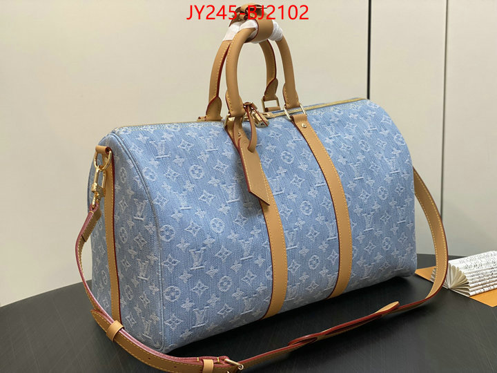 LV Bags(TOP)-Keepall BandouliRe 45-50- new 2024 ID: BJ2102 $: 245USD,