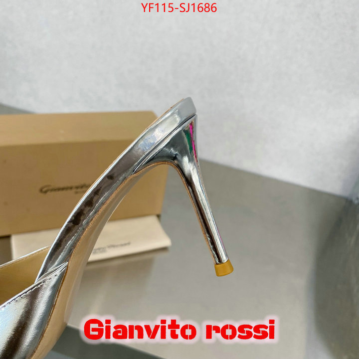 Women Shoes-Gianvito Rossi replica 2024 perfect luxury ID: SJ1686 $: 115USD