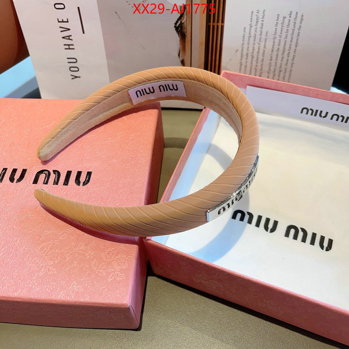 Hair band-MIU MIU knockoff highest quality ID: AJ1775 $: 29USD