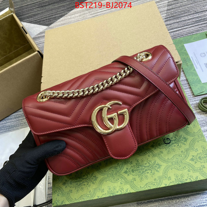 Gucci Bags(TOP)-Marmont replcia cheap from china ID: BJ2074 $: 219USD,