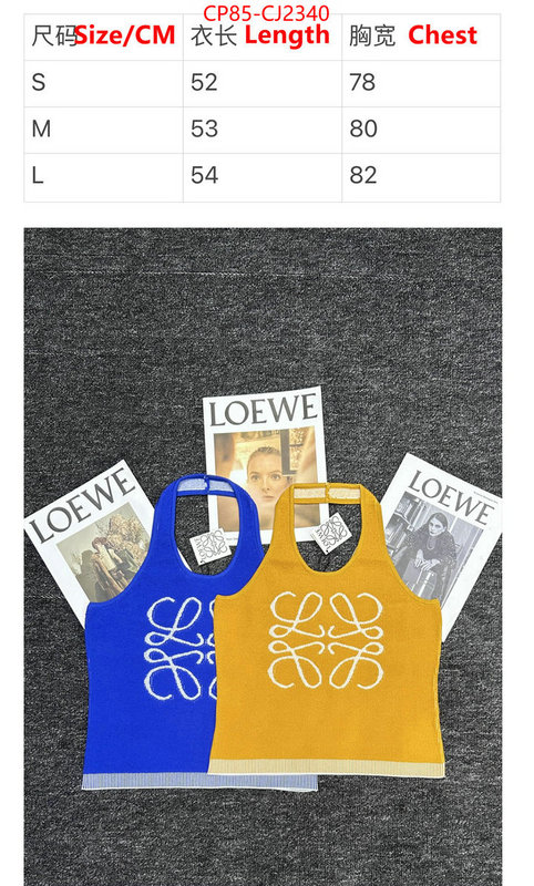 Clothing-Loewe outlet 1:1 replica ID: CJ2340 $: 85USD