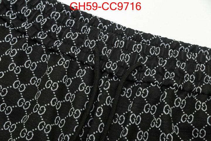 Clothing-Gucci highest product quality ID: CC9716 $: 59USD