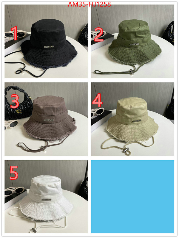 Cap(Hat)-Jacquemus where to find best ID: HJ1258 $: 35USD