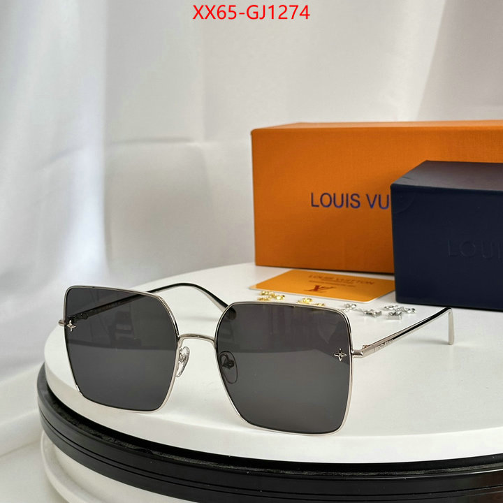 Glasses-LV top quality replica ID: GJ1274 $: 65USD