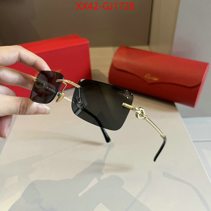 Glasses-Cartier where can i find ID: GJ1728 $: 42USD