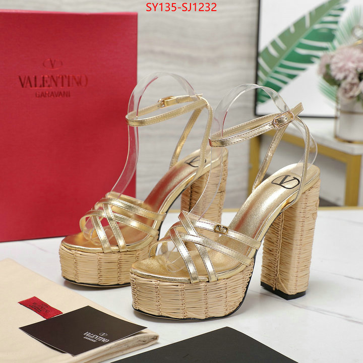 Women Shoes-Valentino designer wholesale replica ID: SJ1232 $: 135USD