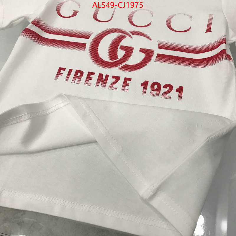 Kids clothing-Gucci 7 star quality designer replica ID: CJ1975 $: 49USD