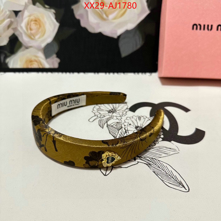 Hair band-MIU MIU where to buy fakes ID: AJ1780 $: 29USD