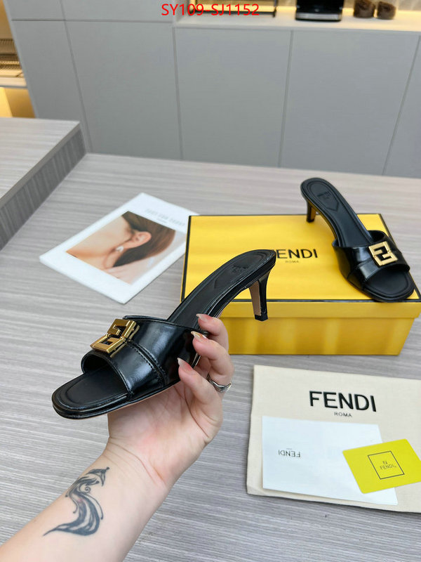 Women Shoes-Fendi high quality designer ID: SJ1152 $: 109USD