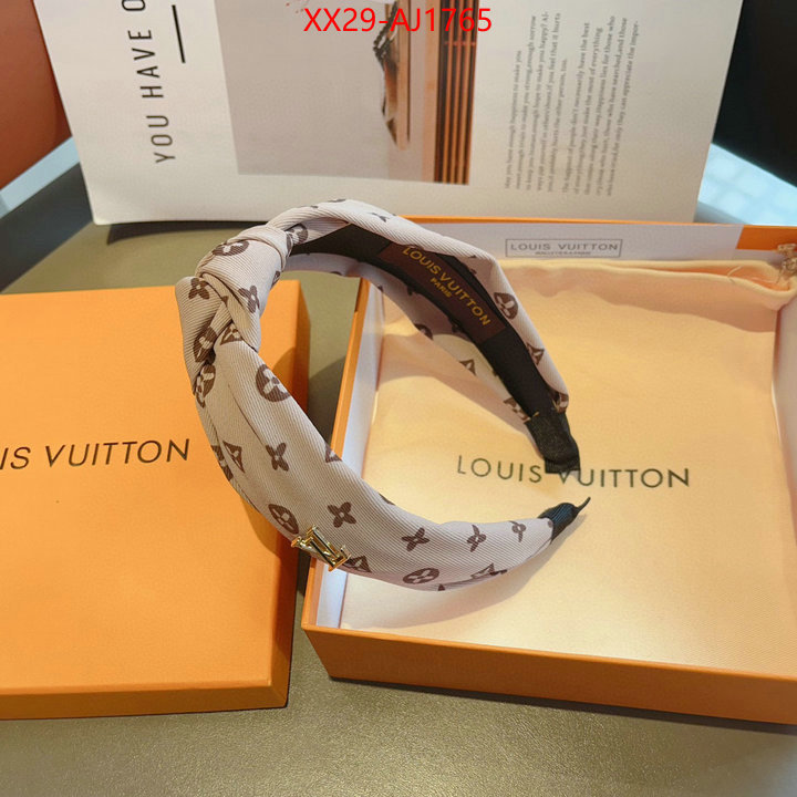 Hair band-LV wholesale imitation designer replicas ID: AJ1765 $: 29USD