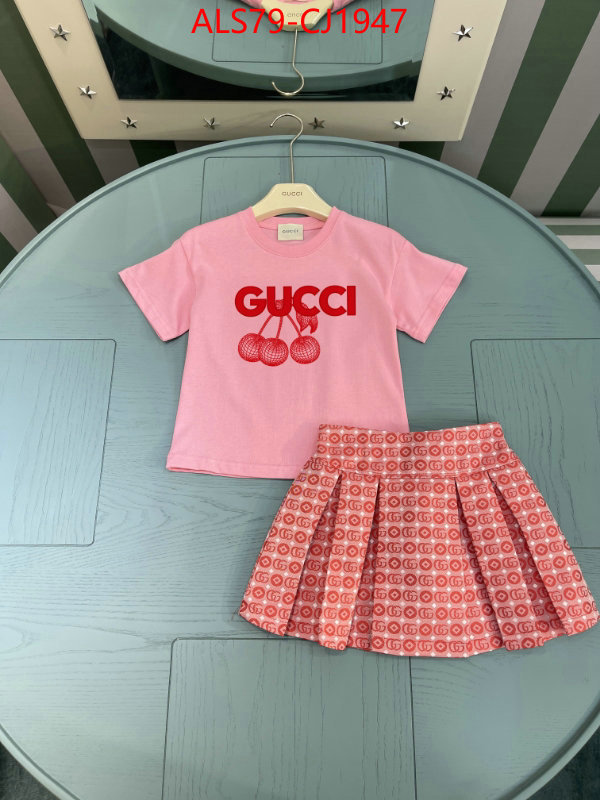 Kids clothing-Gucci luxury cheap ID: CJ1947 $: 79USD