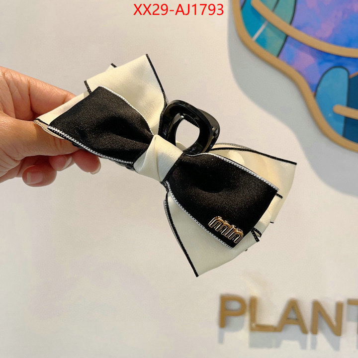 Hair band-MIU MIU best ID: AJ1793 $: 29USD