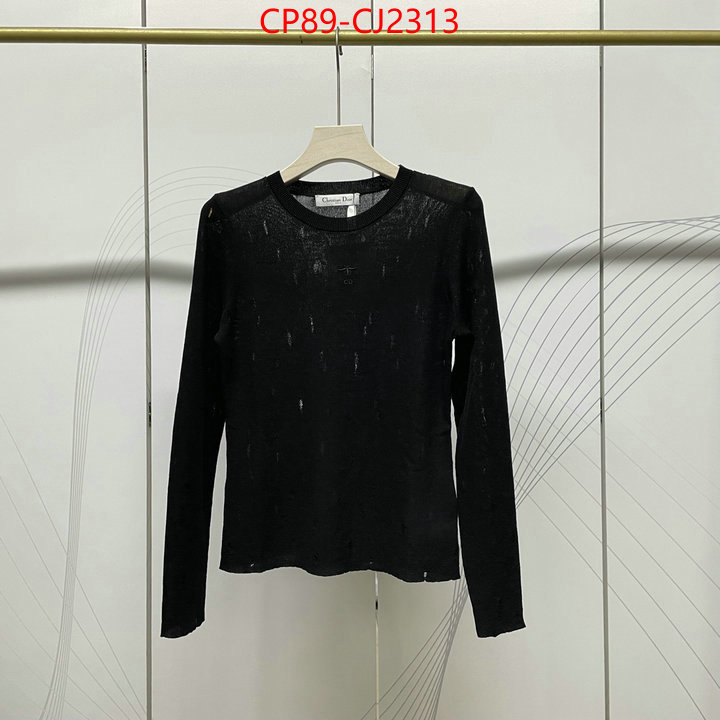 Clothing-Dior what is aaaaa quality ID: CJ2313 $: 89USD