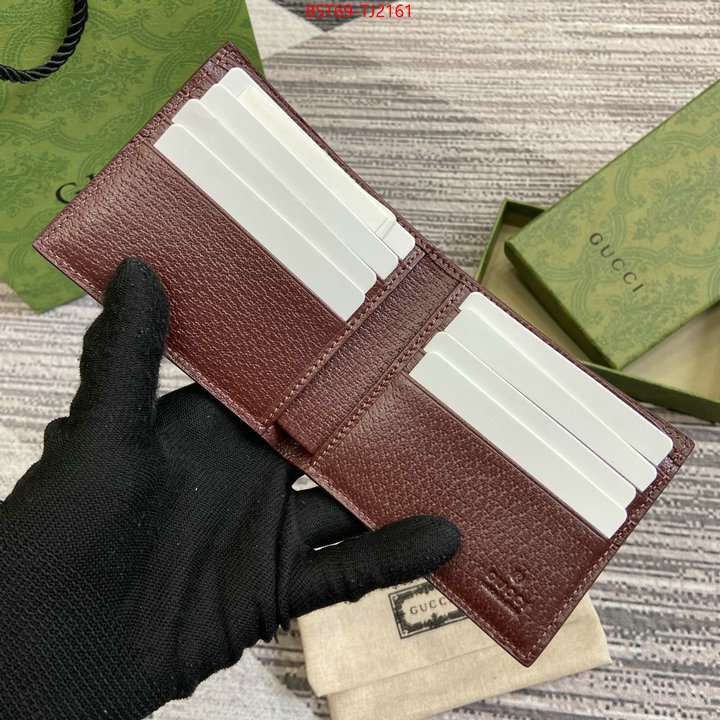 Gucci Bags(TOP)-Wallet- outlet sale store ID: TJ2161 $: 69USD,