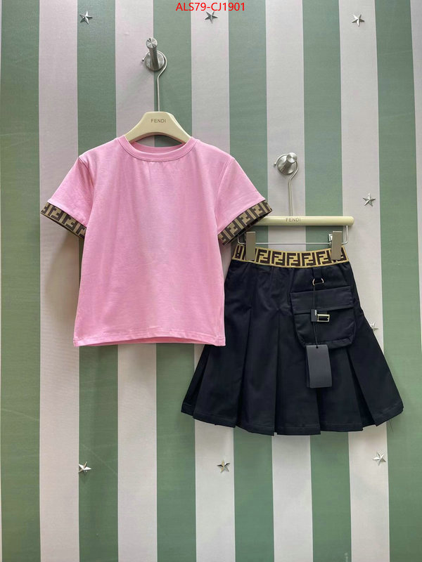 Kids clothing-Fendi wholesale 2024 replica ID: CJ1901 $: 79USD