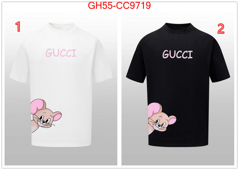 Clothing-Gucci best quality replica ID: CC9719 $: 55USD