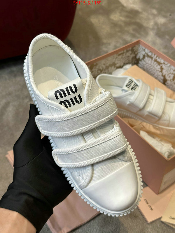 Women Shoes-Miu Miu mirror copy luxury ID: SJ1189 $: 115USD