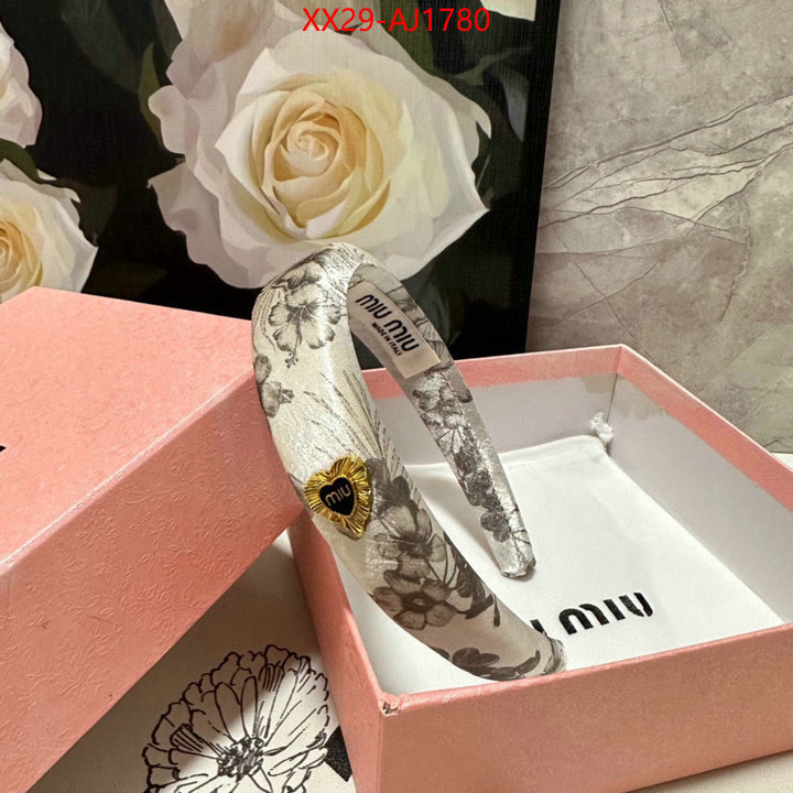 Hair band-MIU MIU where to buy fakes ID: AJ1780 $: 29USD