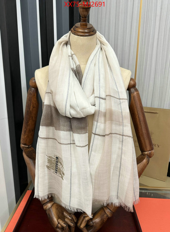 Scarf-Burberry online store ID: MJ2691 $: 75USD