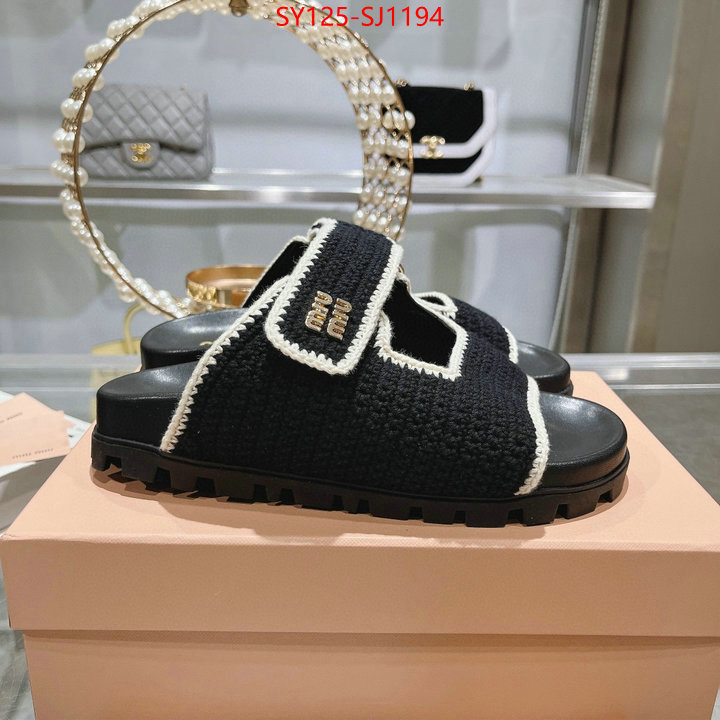 Women Shoes-Miu Miu shop ID: SJ1194 $: 125USD