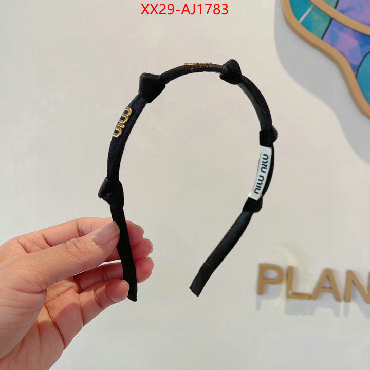 Hair band-MIU MIU good ID: AJ1783 $: 29USD