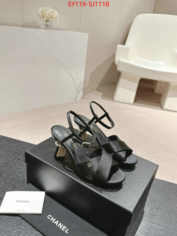 Women Shoes-Chanel wholesale imitation designer replicas ID: SJ1118 $: 119USD