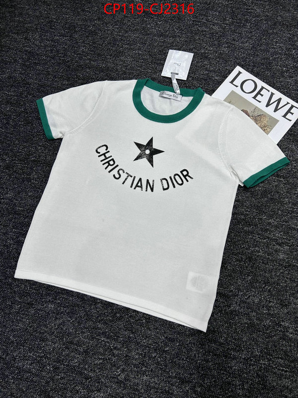 Clothing-Dior replica 1:1 high quality ID: CJ2316 $: 119USD