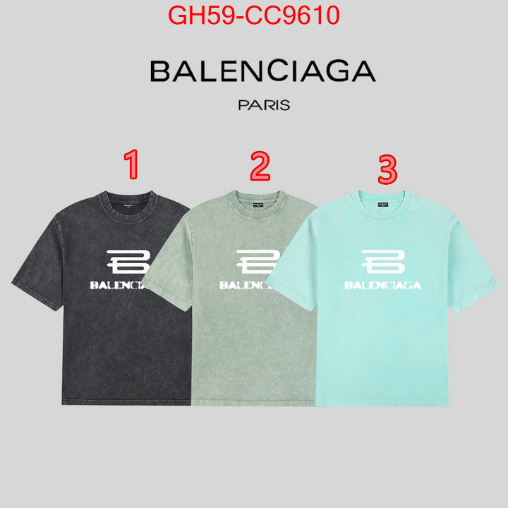 Clothing-Balenciaga cheap ID: CC9610 $: 59USD