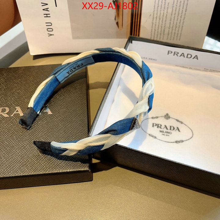 Hair band-Prada exclusive cheap ID: AJ1802 $: 29USD