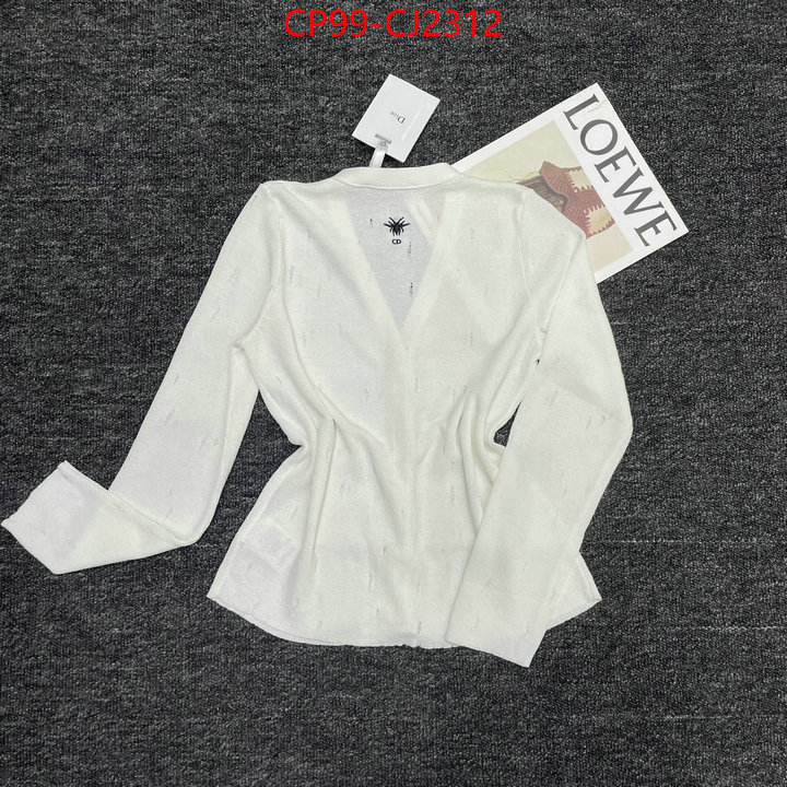 Clothing-Dior best luxury replica ID: CJ2312 $: 99USD