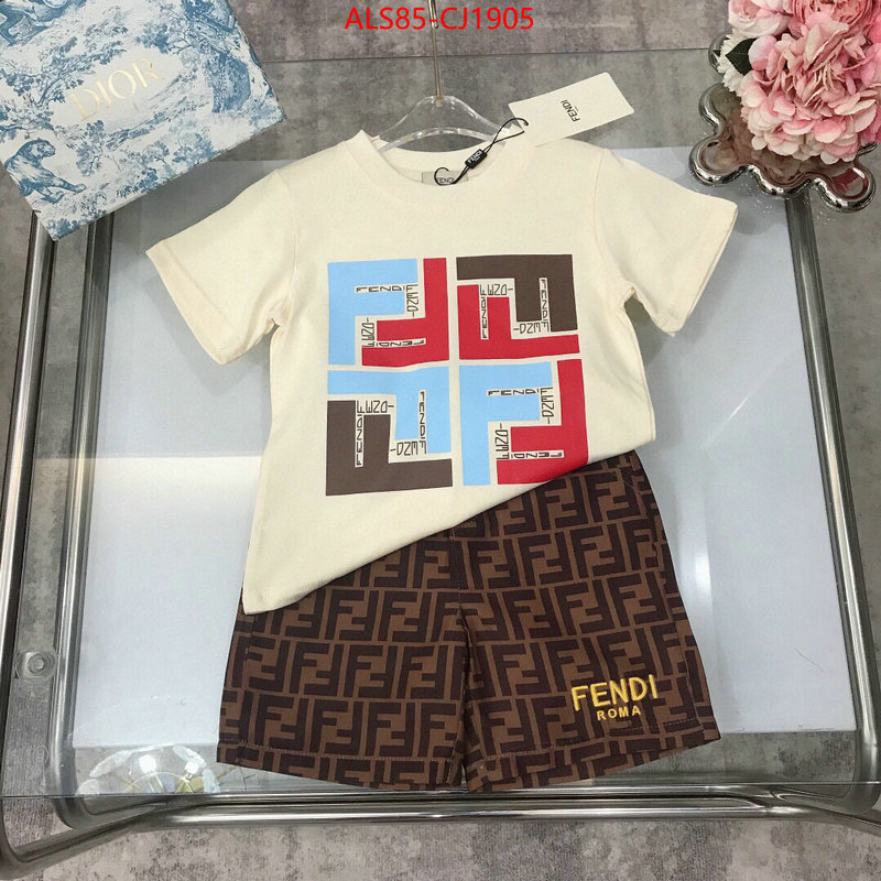 Kids clothing-Fendi best quality designer ID: CJ1905 $: 85USD